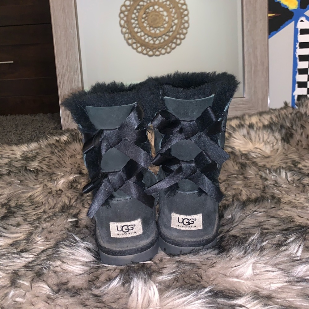 Black Bow Uggs - image 1